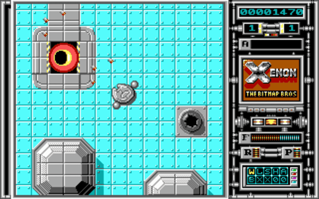 Gameplay screen of Xenon (3/8)