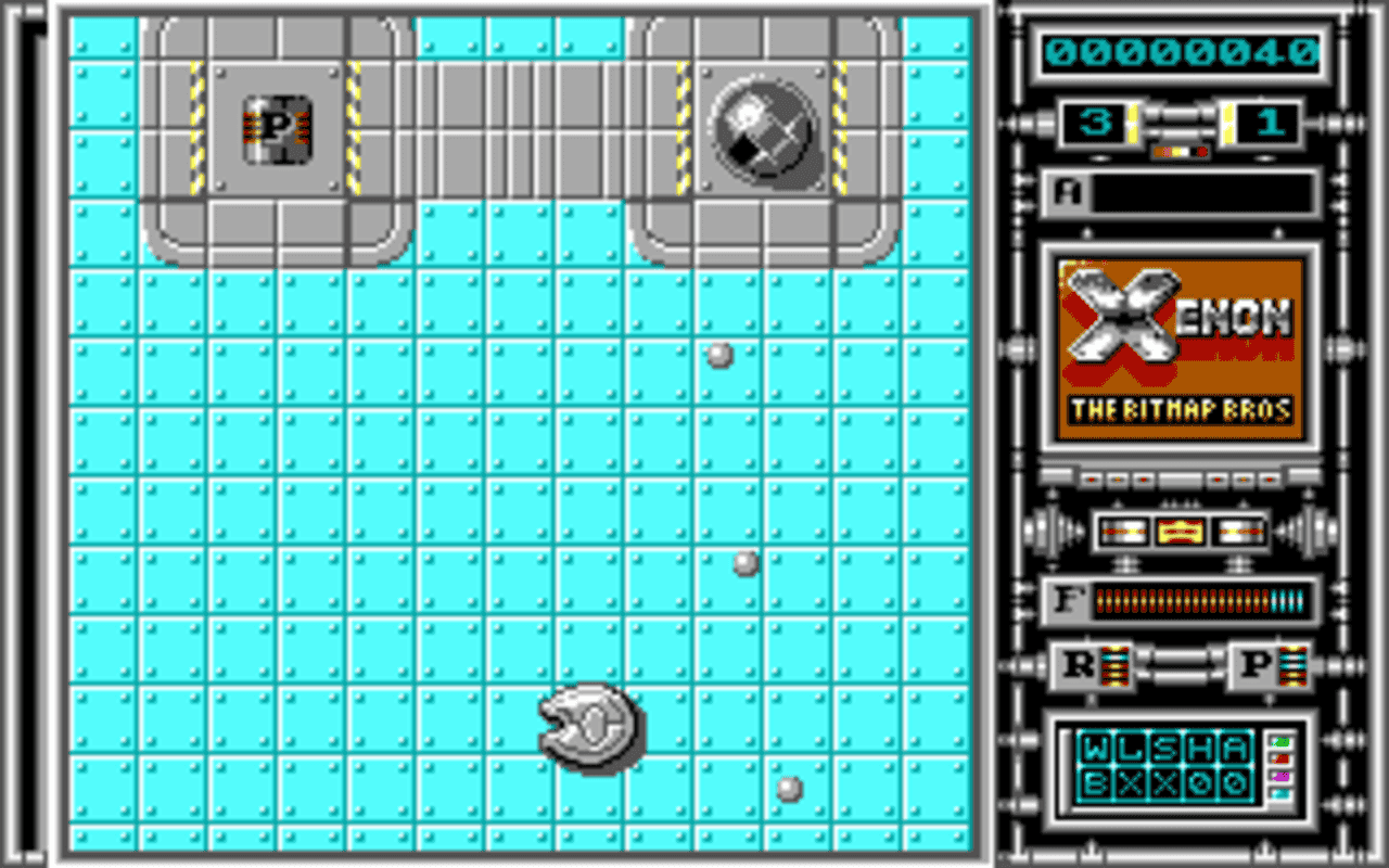 Gameplay screen of Xenon (2/8)