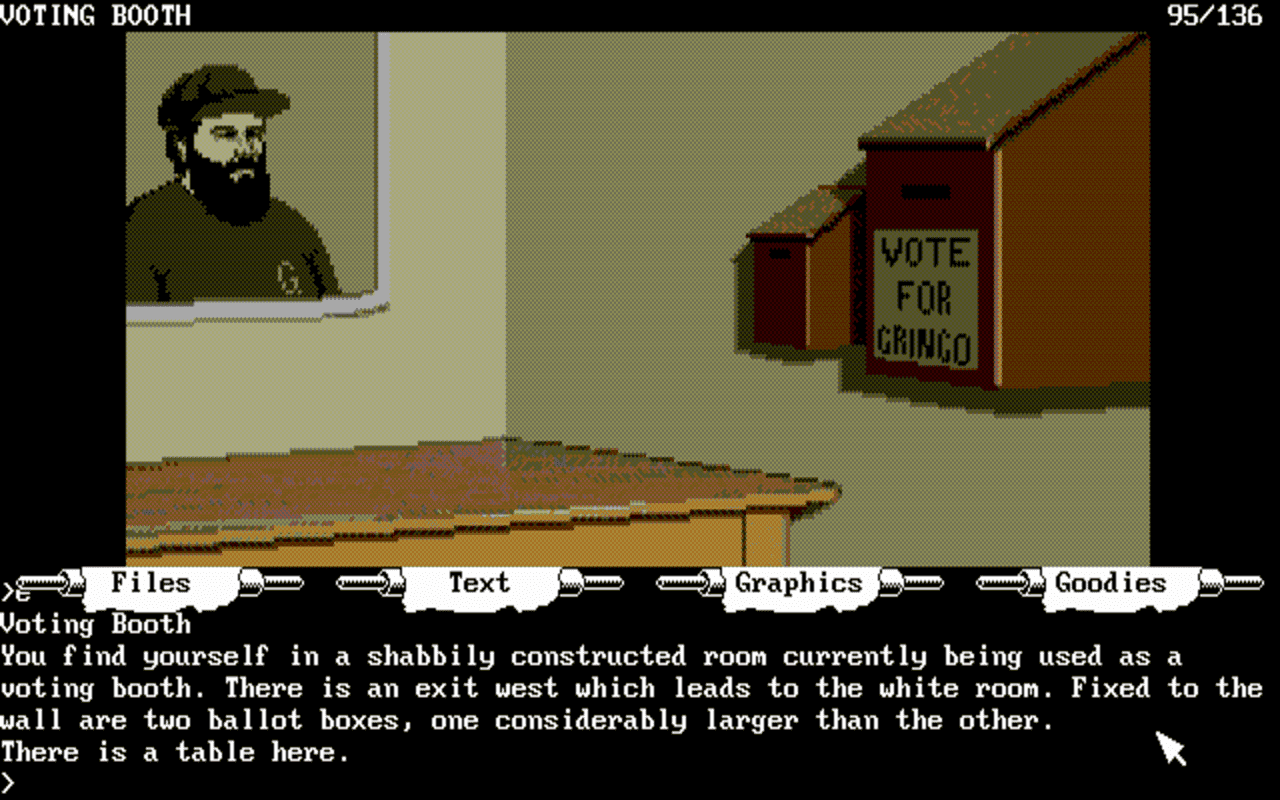 Gameplay screen of The Pawn (4/8)