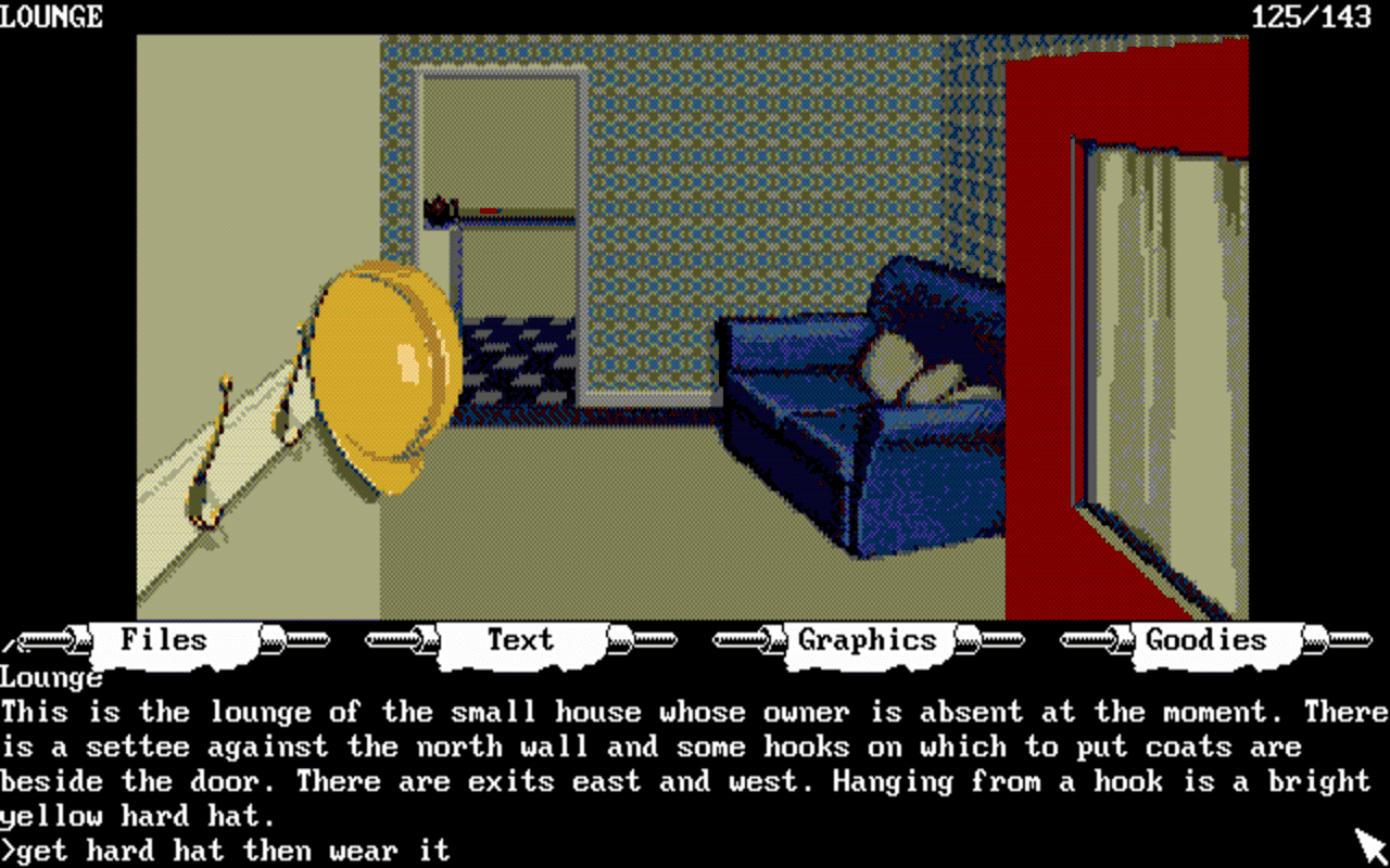 Gameplay screen of The Pawn (5/8)