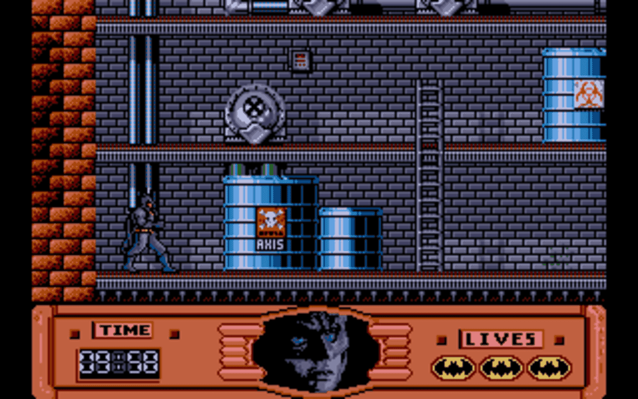 Gameplay screen of Batman: The Movie (1/8)