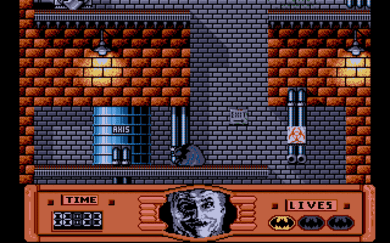 Gameplay screen of Batman: The Movie (3/8)