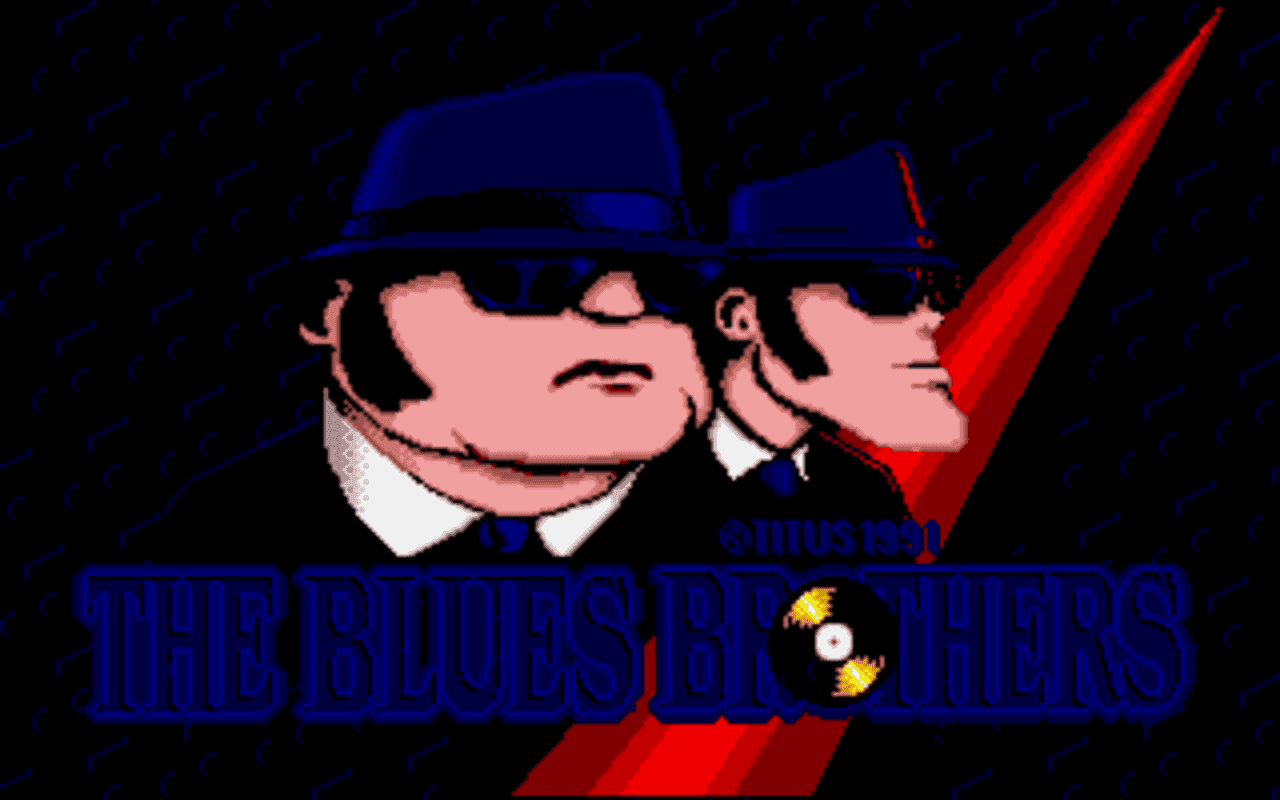 Gameplay screen of The Blues Brothers (3/8)