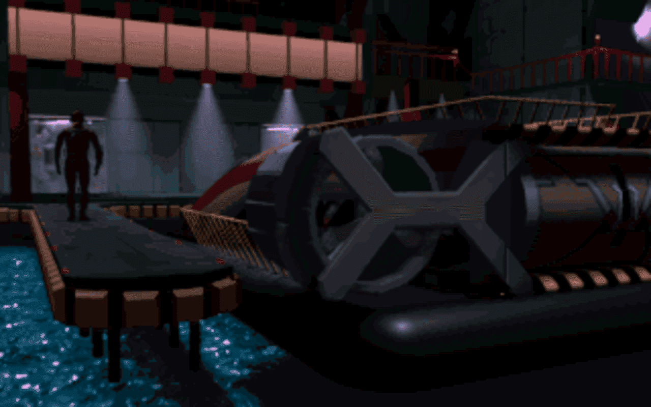 Gameplay screen of Cyberia (3/8)