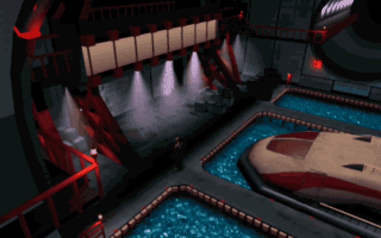 Gameplay screen of Cyberia (2/8)