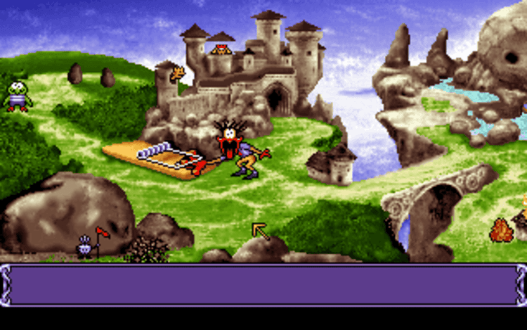 Gameplay screen of Goblins Quest 3 (4/8)