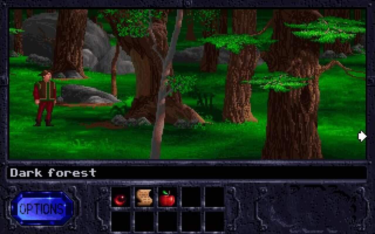 Gameplay screen of The Legend of Kyrandia: Book One (2/8)
