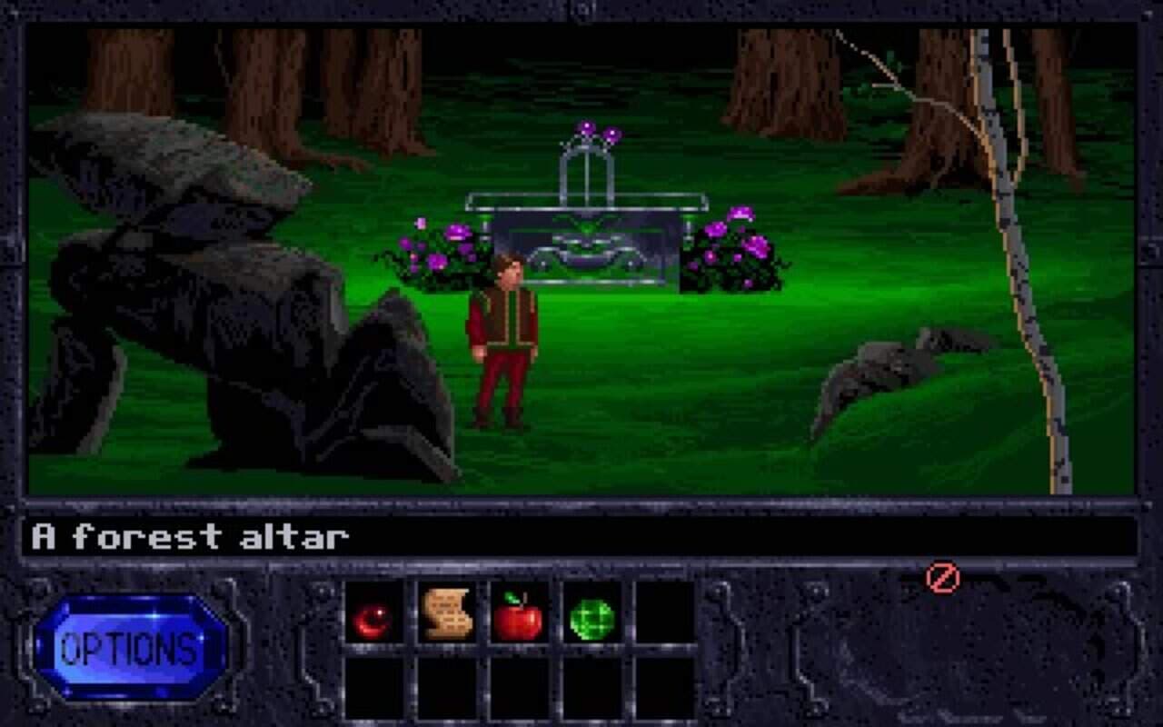 Gameplay screen of The Legend of Kyrandia: Book One (3/8)