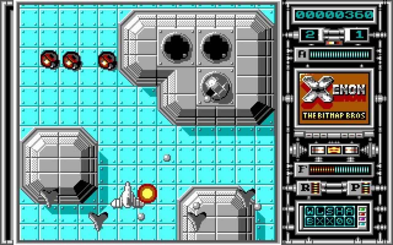 Gameplay screen of Xenon (6/8)