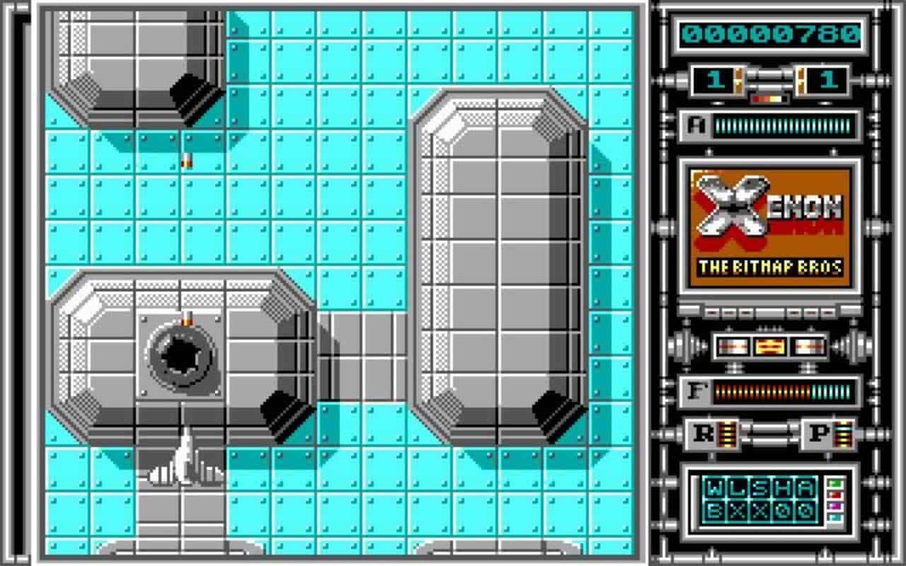 Gameplay screen of Xenon (1/8)