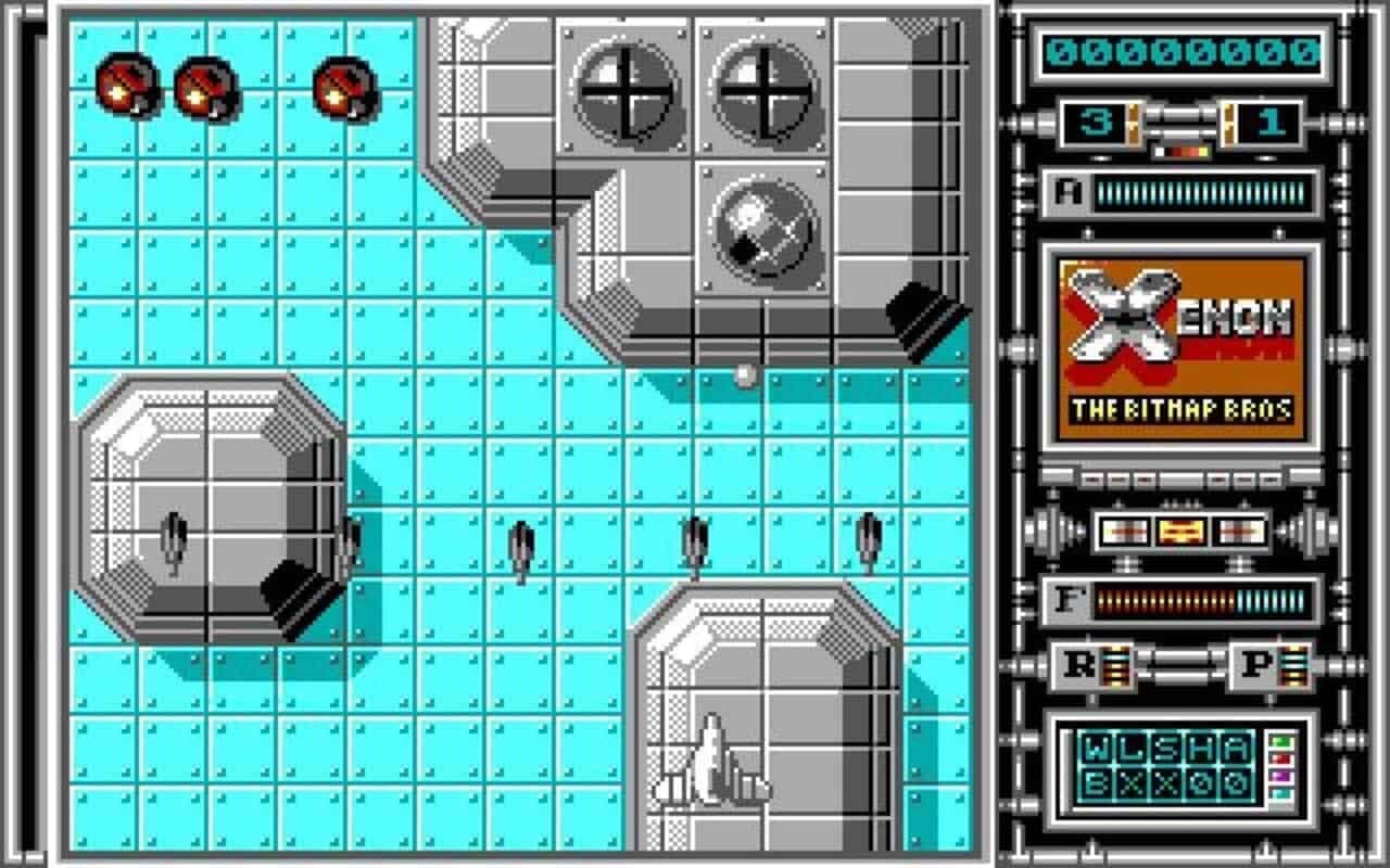 Gameplay screen of Xenon (8/8)