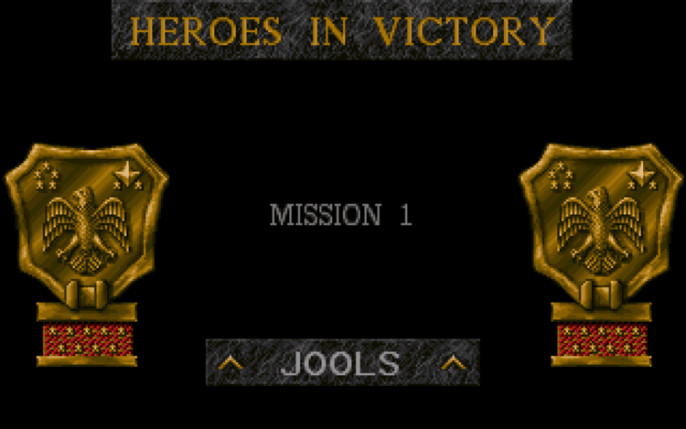 Gameplay screen of Cannon Fodder 2 (3/8)