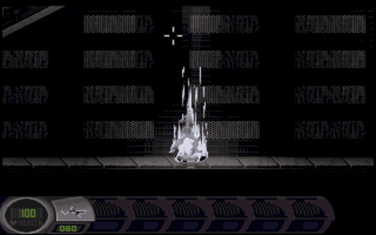 Gameplay screen of Abuse (1/8)