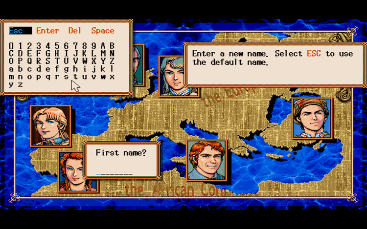 Gameplay screen of New Horizons (1/8)