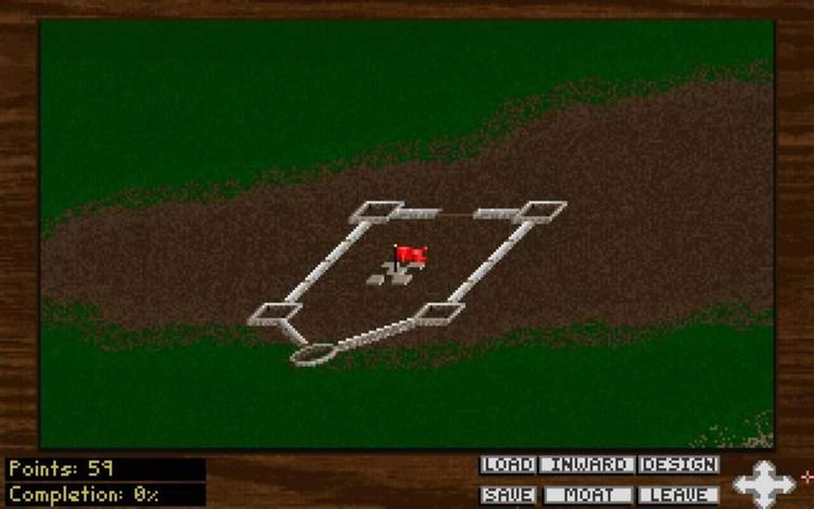 Gameplay screen of Castles II: Siege & Conquest (1/8)