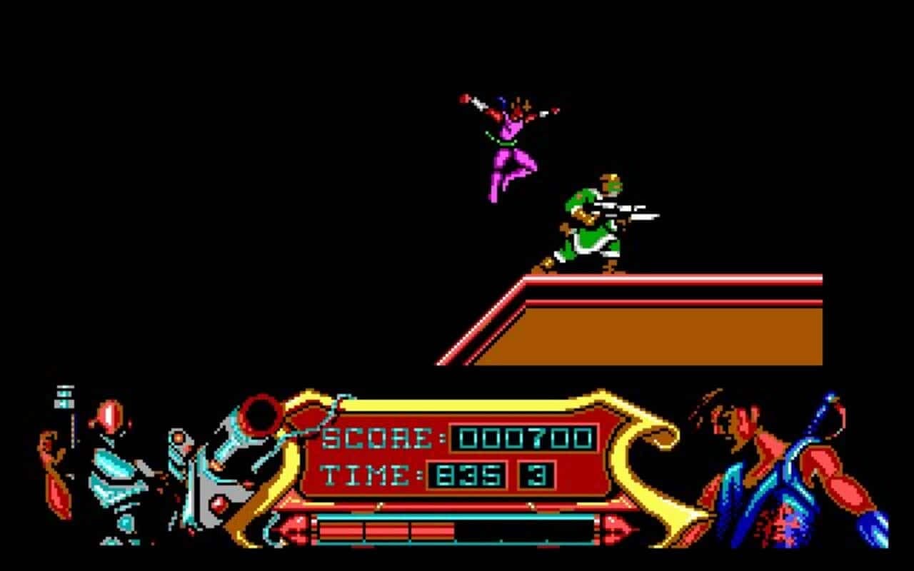 Gameplay screen of Strider (7/8)