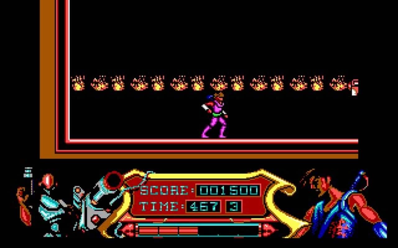 Gameplay screen of Strider (6/8)