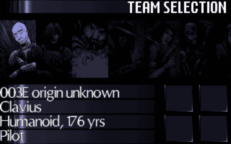 Gameplay screen of Hired Guns (1/8)
