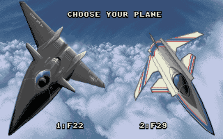 Gameplay screen of F29 Retaliator (4/8)