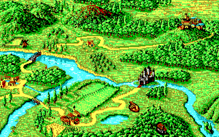 Gameplay screen of Iron Lord (2/8)