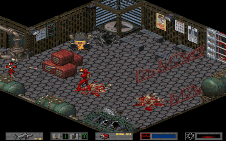 Gameplay screen of Crusader: No Regret (6/8)