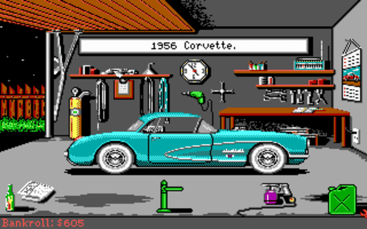 Gameplay screen of Street Rod (2/8)
