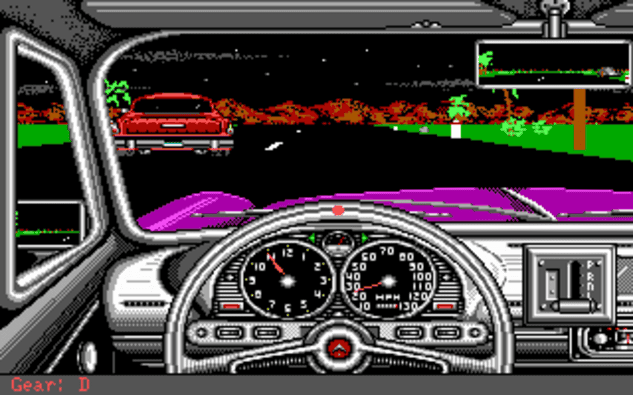 Gameplay screen of Street Rod (1/8)