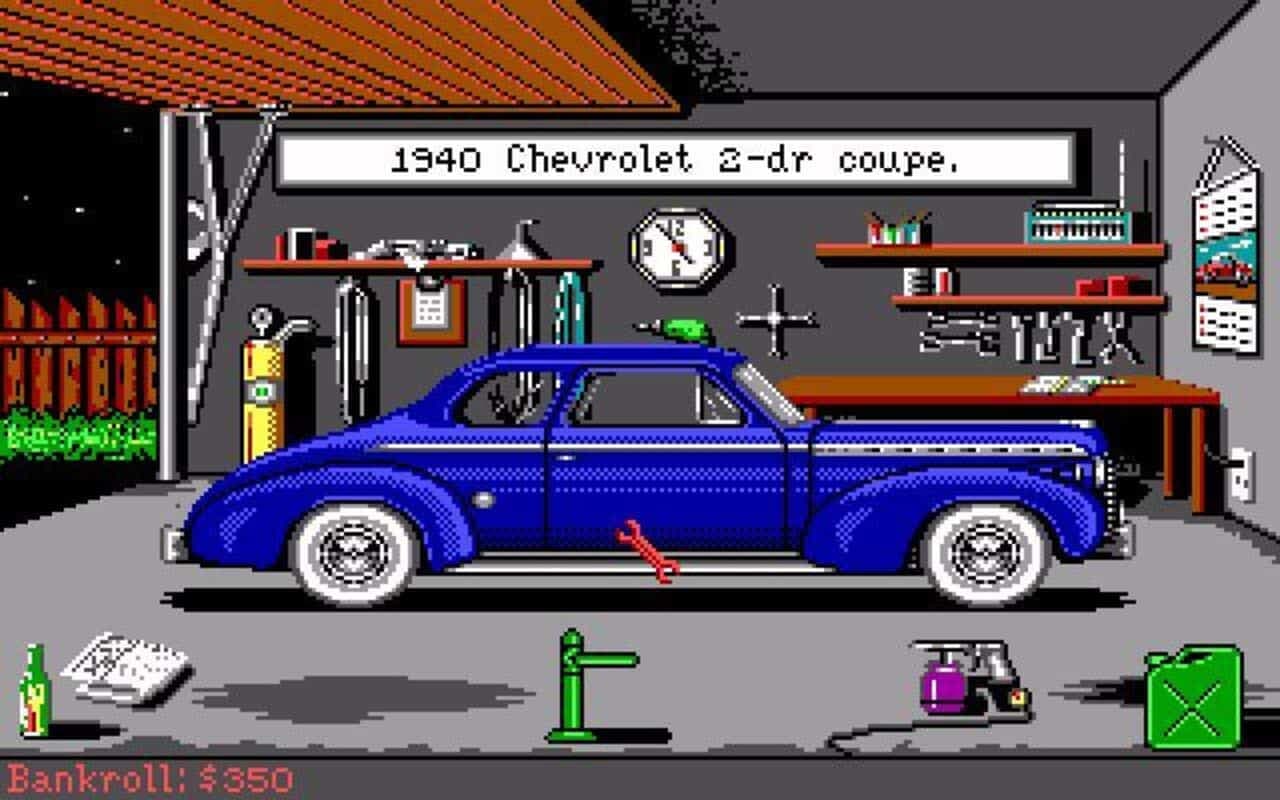 Gameplay screen of Street Rod (4/8)