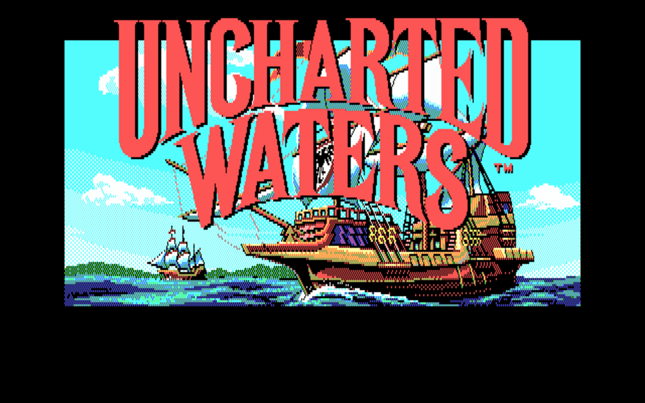 Gameplay screen of Uncharted Waters (2/8)