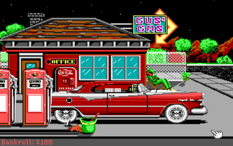 Gameplay screen of Street Rod (5/8)
