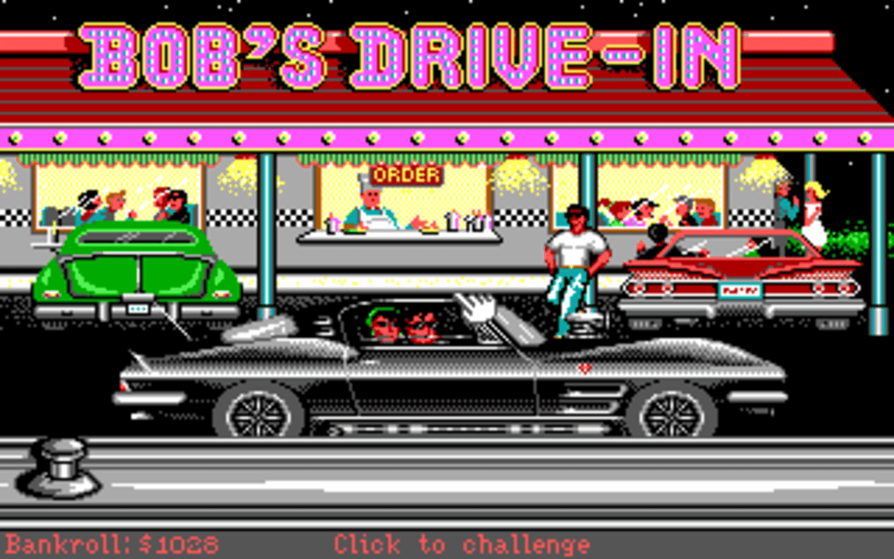 Gameplay screen of Street Rod (6/8)
