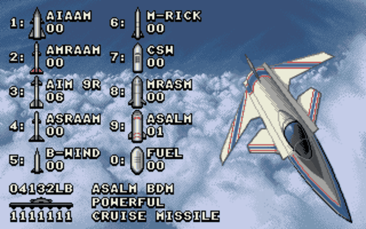 Gameplay screen of F29 Retaliator (7/8)