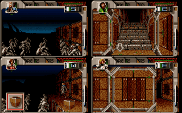 Gameplay screen of Hired Guns (7/8)