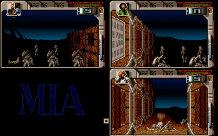 Gameplay screen of Hired Guns (8/8)