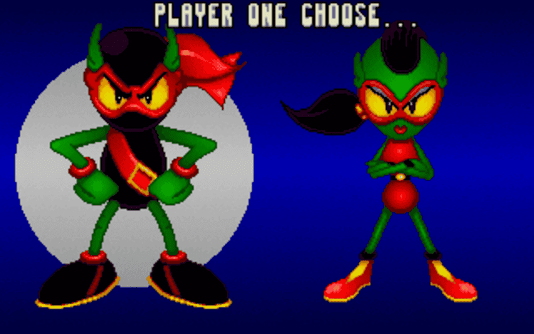 Gameplay screen of Zool 2 (3/8)