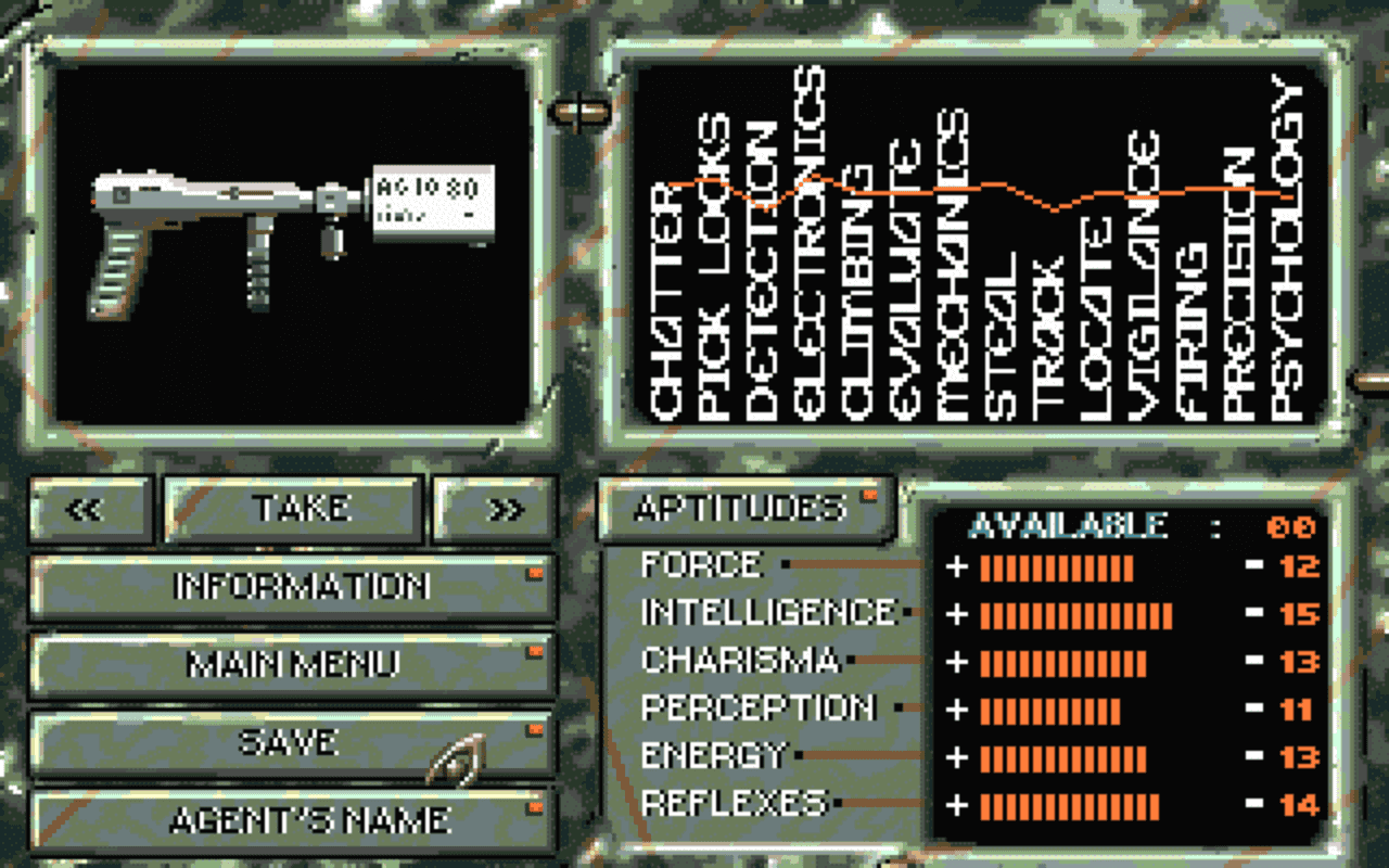 Gameplay screen of B.A.T. (4/8)