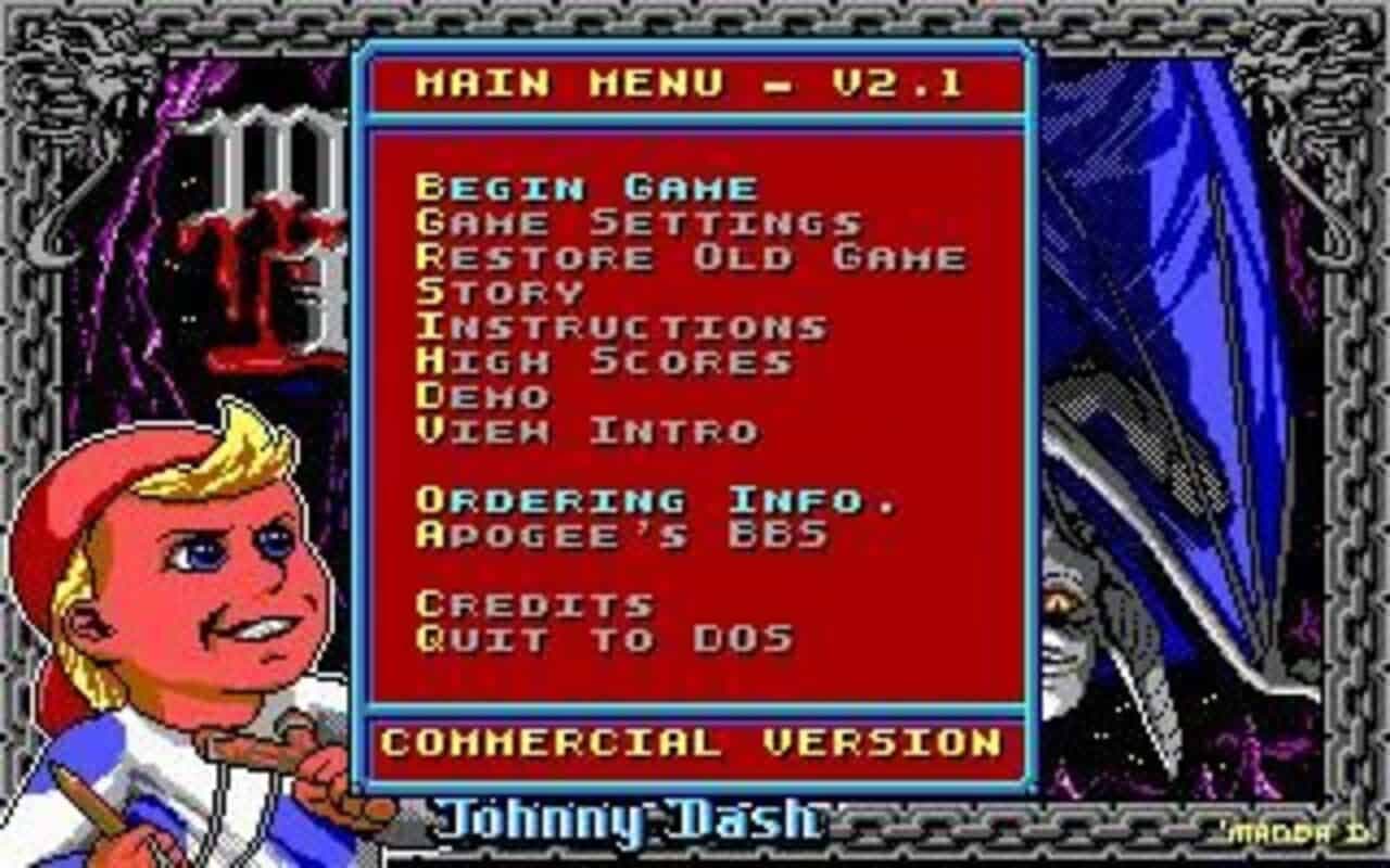 Gameplay screen of Monster Bash (3/4)