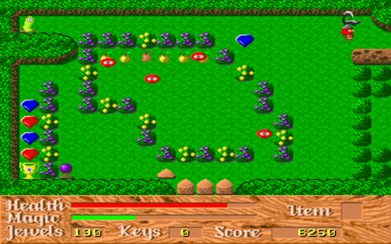 Gameplay screen of God of Thunder (7/8)