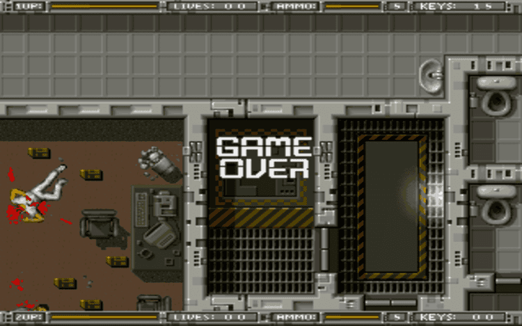 Gameplay screen of Alien Breed: Tower Assault (4/8)