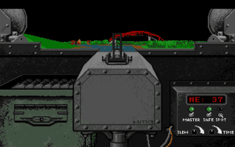 Gameplay screen of Gunboat (6/8)