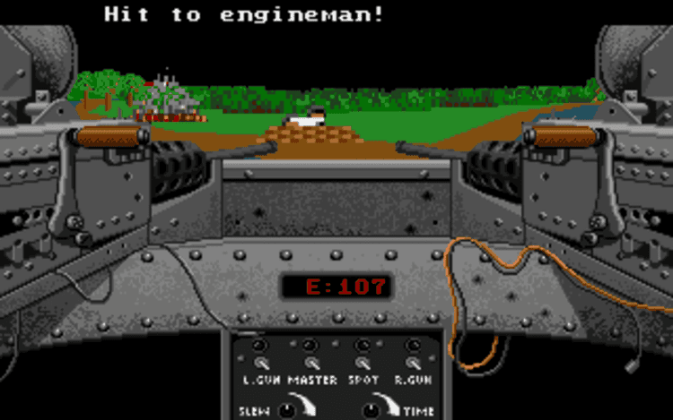 Gameplay screen of Gunboat (7/8)