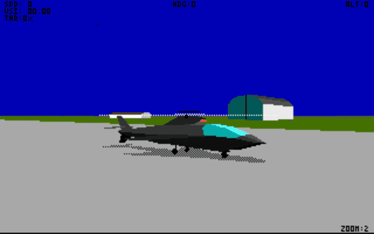 Gameplay screen of LHX: Attack Chopper (2/8)