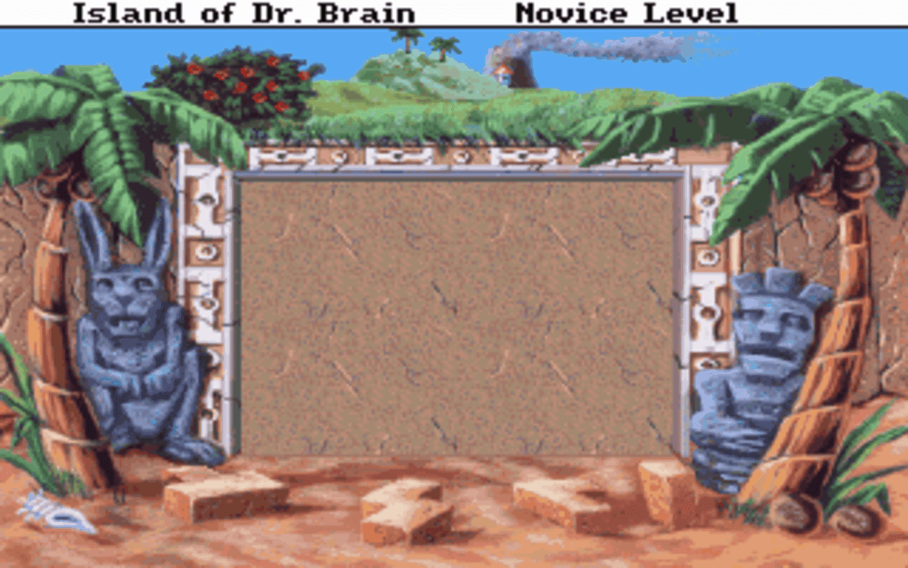 Gameplay screen of The Island of Dr. Brain (2/8)
