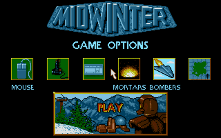 Gameplay screen of Midwinter (1/8)