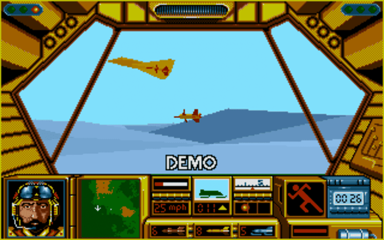 Gameplay screen of Midwinter (3/8)