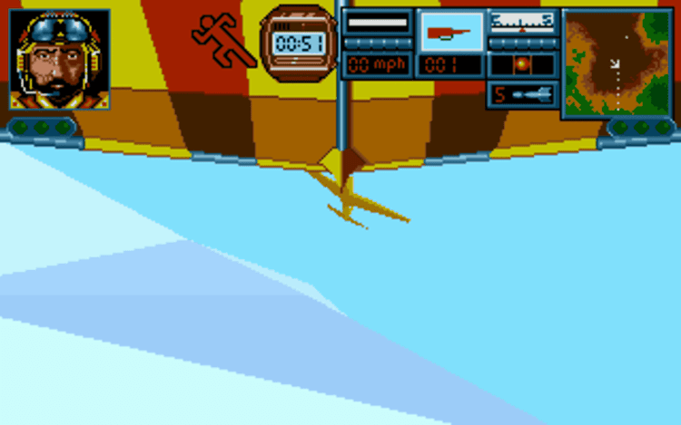 Gameplay screen of Midwinter (4/8)