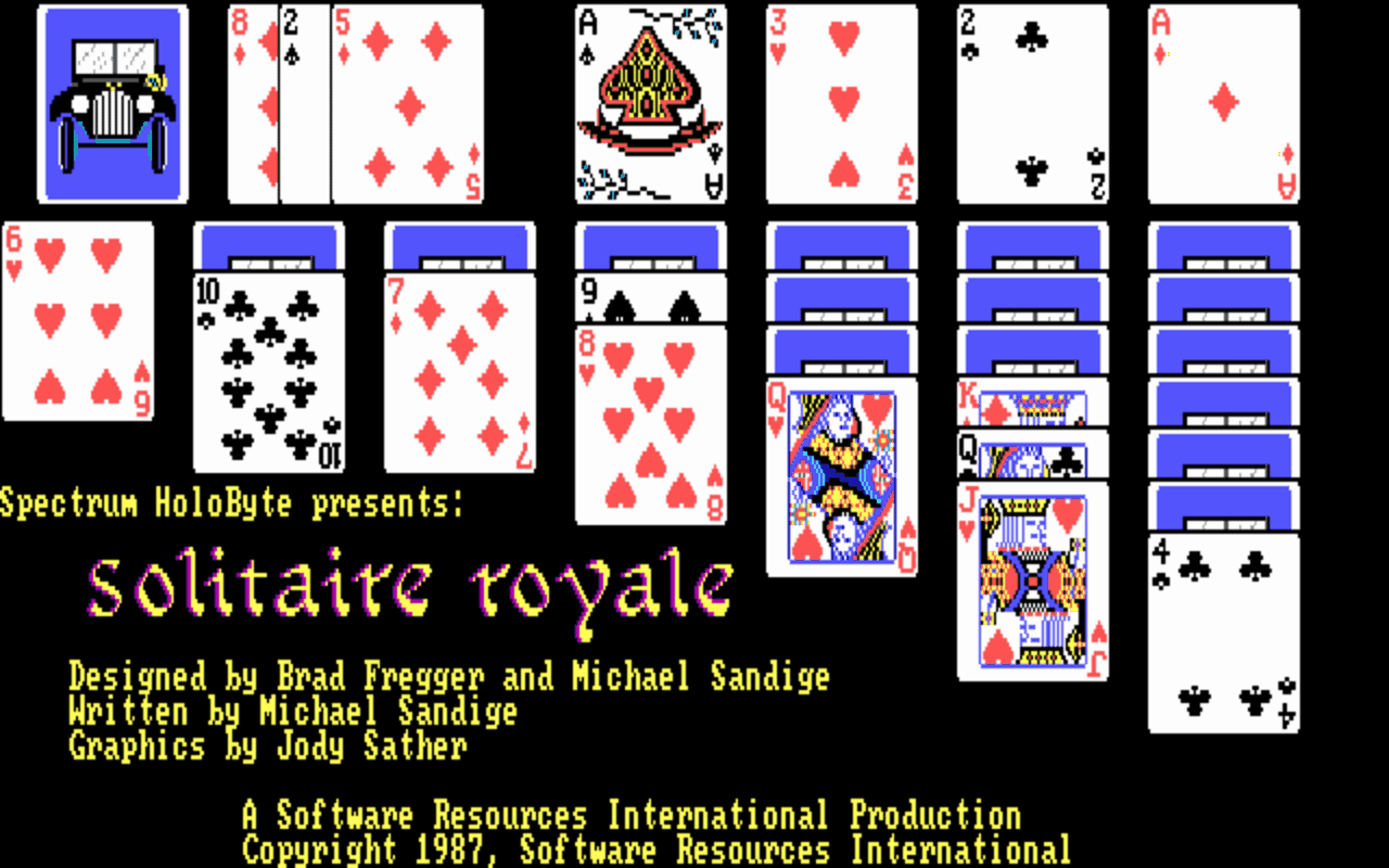 Gameplay screen of Solitaire Royale (4/4)