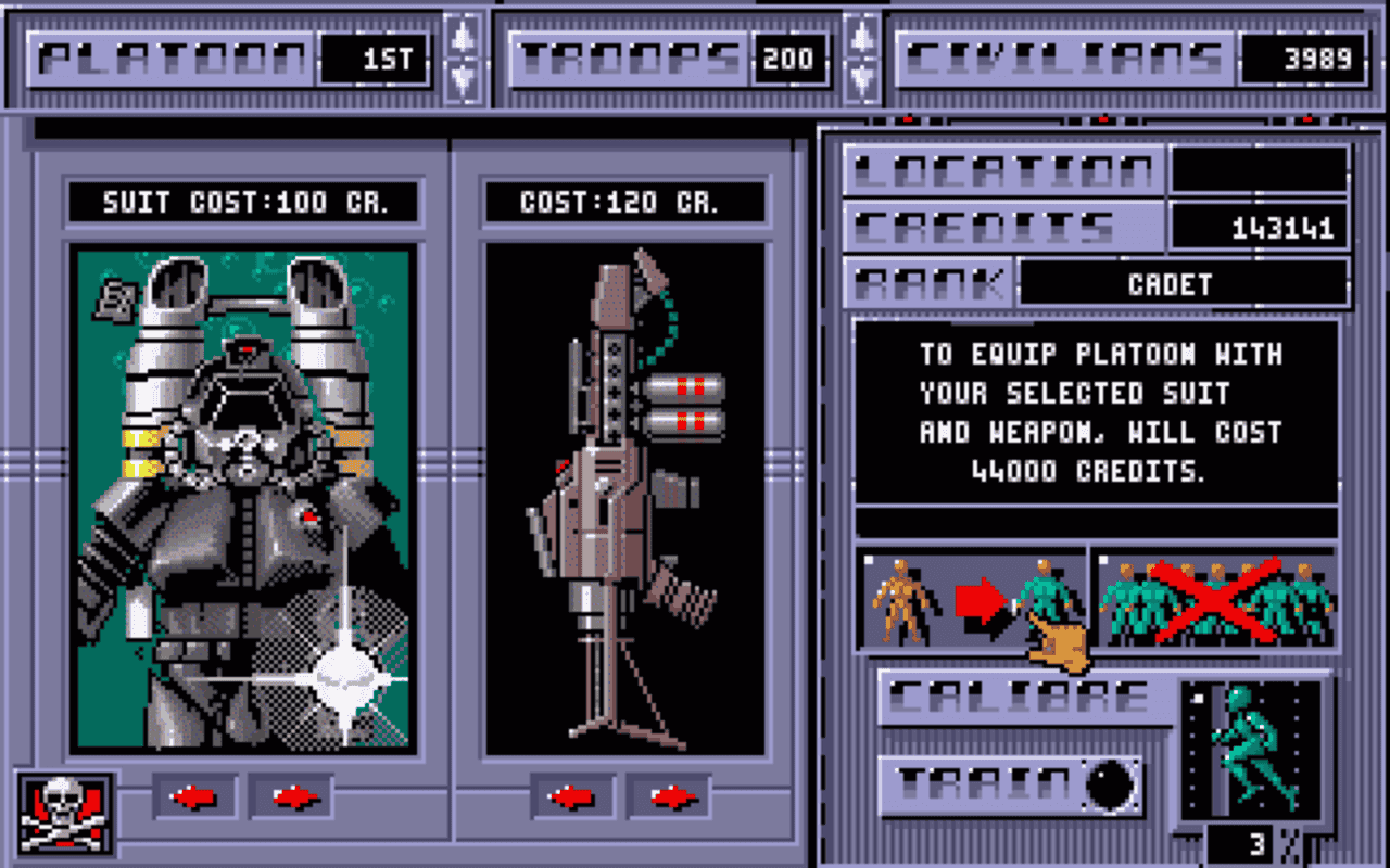 Gameplay screen of Overlord (1/8)