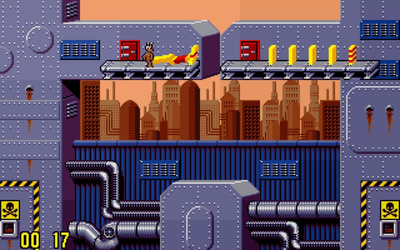 Gameplay screen of Push-Over (4/8)