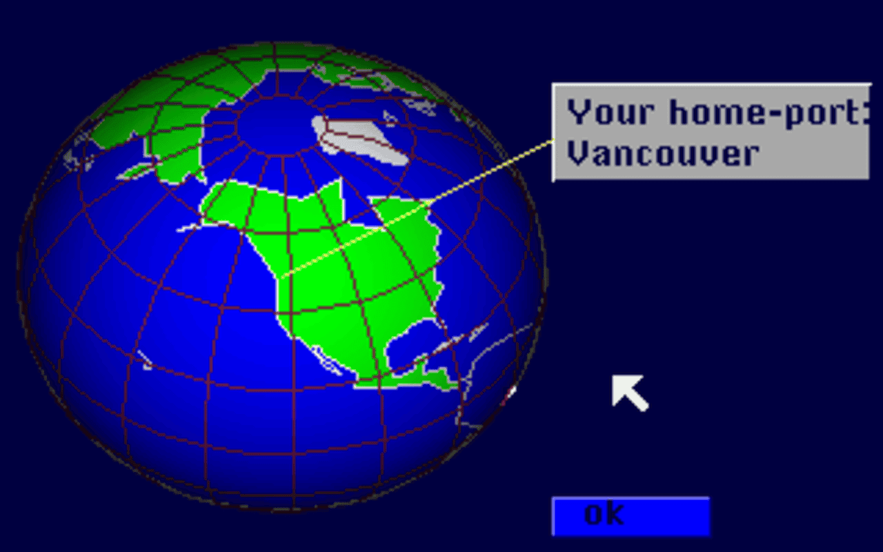 Gameplay screen of Ports of Call (2/8)